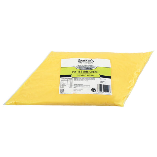 CUSTARD FLAV PATISSERIE CREME 1.25KG