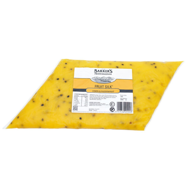 Barkers Lemon & Passionfruit Fruit Silk 1.25KG