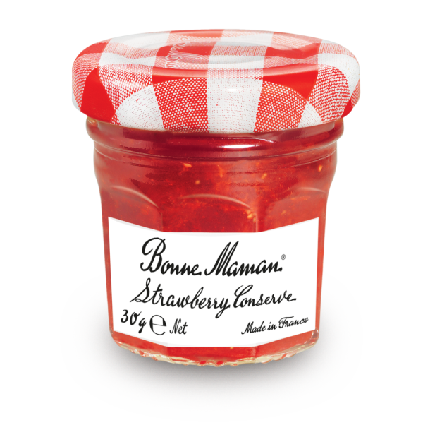 BONNE MAMAN STRAWBERRY CONSERVE 60X30G TRAY